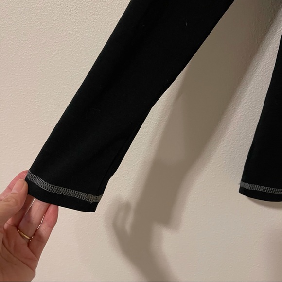 REI Quarter-Zip Tech Shirt Black Long Sleeve Base Layer. Size Medium - Picture 6 of 8